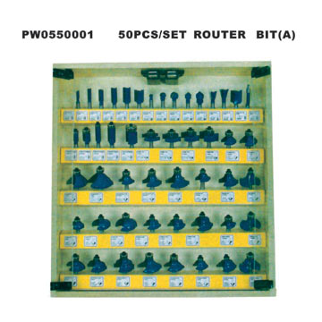  50pc Router Bit Set ( 50pc Router Bit Set)