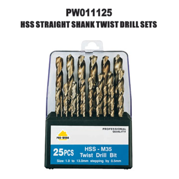  Straight Shank Twist Drill Sets (Прямой хвостовик сверла наборы)