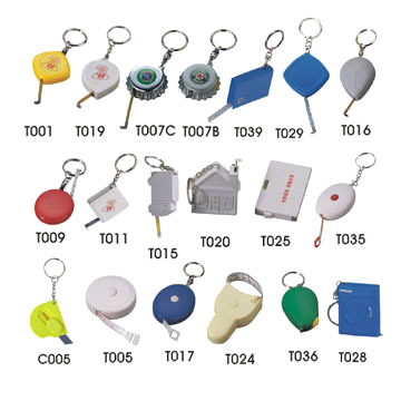  Measuring Tape Key Chains (Измерительная лента Брелки)