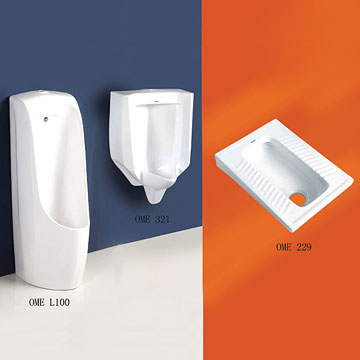 Wand-Urinal & buecken Pan (Wand-Urinal & buecken Pan)