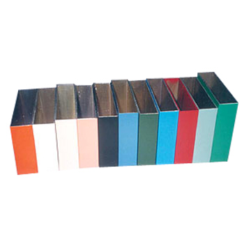  Powder Coated Aluminum Profiles (Pulverbeschichtetem Aluminium-Profile)