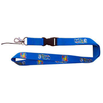  Silk Screen Printed Lanyard (Sérigraphie TOUR DE COU)