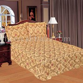  4pcs Satin Embroidery Bedspread Set (4pcs атласной вышивкой Покрывало Установить)