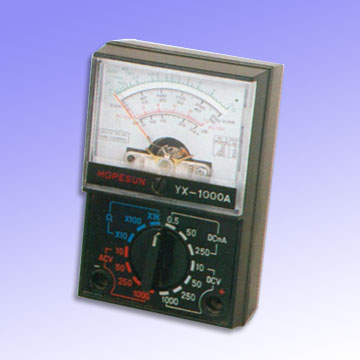  Analog Multimeter (Multimètre analogique)