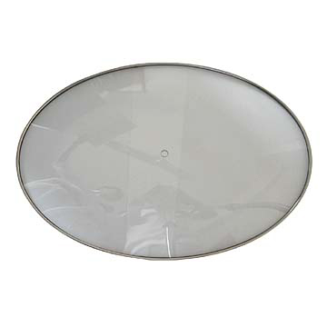  Oval Tempered Glass Lid (Овальный закаленное стекло крышки)