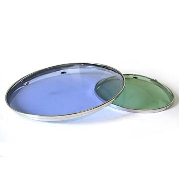  Blue & Green Tempered Glass Lid ( Blue & Green Tempered Glass Lid)