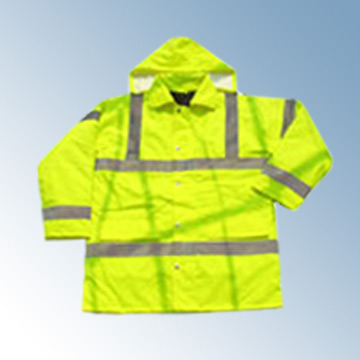  High - Visibility Reflective Waterproof Jacket ( High - Visibility Reflective Waterproof Jacket)