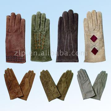  Leather Gloves(Pig Suede) ( Leather Gloves(Pig Suede))