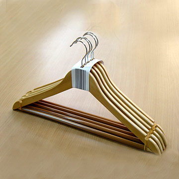  Wooden Clothing Hangers