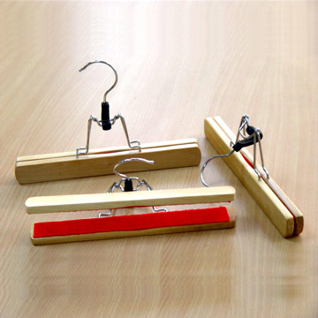  Wooden Trouser Hangers