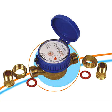  Water Meter Rotary Vane Wheel Dry-Dial Single-Jet (Wasserzähler Rotary Flügelrad Dry-Dial Single-Jet)