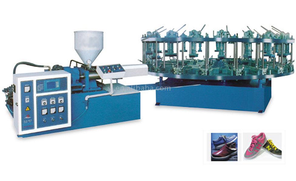  Rotary Type Full-automatic Once-through Upper Linking Injection Mouldling M (Rotatifs du type entièrement automatique d`une fois-par la Haute-CNRS Injection)
