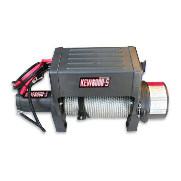  6,000lb 12V/24V DC Electric Winch Up-setting Type ( 6,000lb 12V/24V DC Electric Winch Up-setting Type)