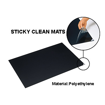  Sticky Clean Mats (Contamination Mats) (Важная Чистота паспарту (загрязнение маты))