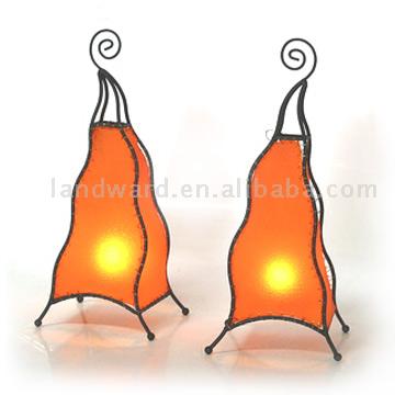 Round Glass Lantern (Round Glass Lantern)