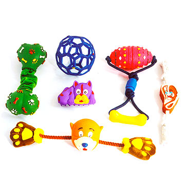  Vinyl Toys with Squeakers