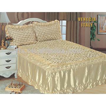  3pc Polyester Printed Bedspread Set ( 3pc Polyester Printed Bedspread Set)