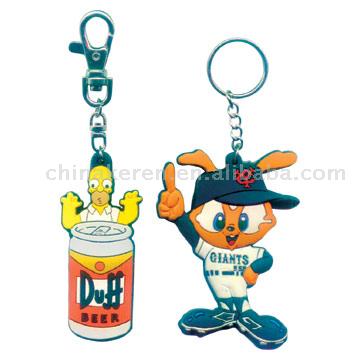  PVC Key Chain