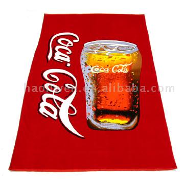  100% Cotton Cut Pile Printed Beach Towel ( 100% Cotton Cut Pile Printed Beach Towel)
