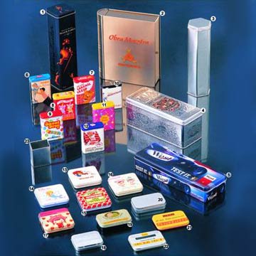  Tin Cigarette Boxes, Wine Boxes (Тина сигаретных пачках, винные коробки)