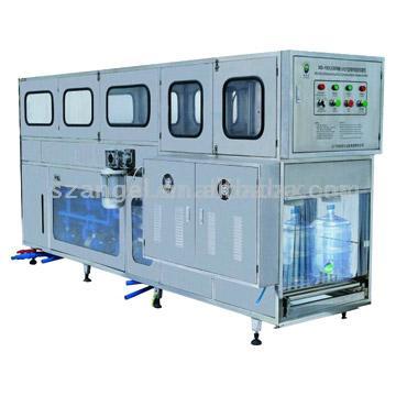  300BPH Automatic Washing Filling Capping Machine (300BPH автоматическая стиральная Заполнение Укупорочные машины)