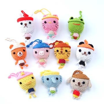  Crocheted Animals (Gehäkelte Tiere)