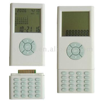  Calendar Clock with Detachable Calculator