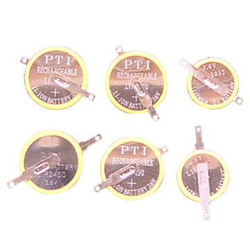  Rechargeable Lithium Battery Button 3. V