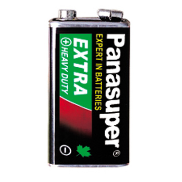  9V 6F22 Metal Jacket Battery (9V 6F22 Metal Jacket de batterie)