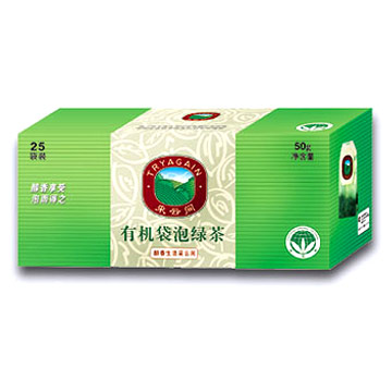  Organic Green Tea Bags (Organic Green Tea Bags)