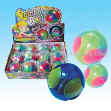  Flashing Rainbow Bouncing Balls (Мигающие Радуга Bouncing Balls)
