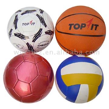  Basketball, Volleyball and Football (Basket-ball, volley-ball et de football)