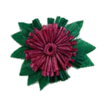  Rayon Raffia X-Mas Flower (Rayon Raffia X-Mas Flower)