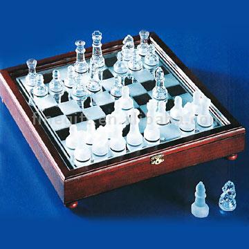  Chess Board (Wood Incased Glass) (Chess Board (Wood Incased Стекло))