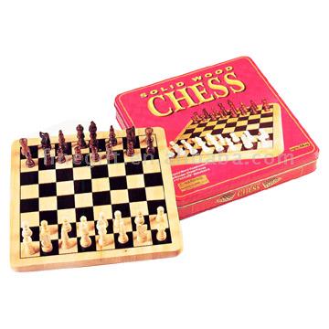  Chess Set (Wood) (Шахматы (Вуд))