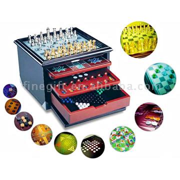  10 In 1 Game Set (Wood) ( 10 In 1 Game Set (Wood))