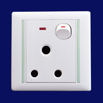  British, France Type Socket and Switch: S-15/1GSN ( British, France Type Socket and Switch: S-15/1GSN)
