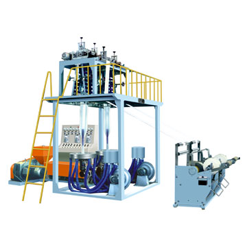  Double-Head Film Blowing Machine Set (Double-soufflage de film Machine Head Set)