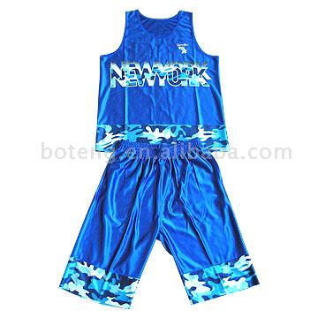  Polyester Men`s Jersey and Shorts