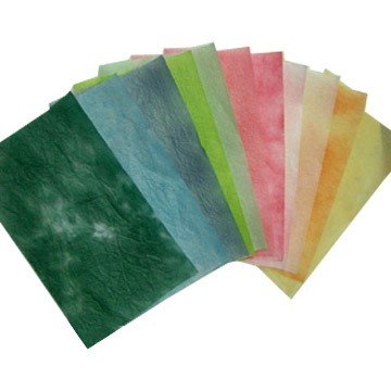  Float-Dyed Paper (Float-Крашеная бумага)