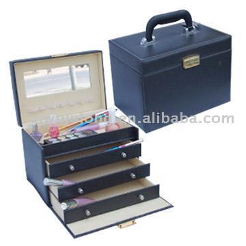 Leder Schmuck Koffer (Leder Schmuck Koffer)