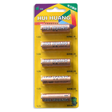  Zinc Manganese Dry Batteries (R6-BR6P)