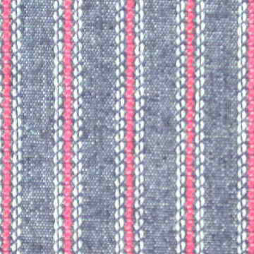  Colour Stripe Spandex Denim
