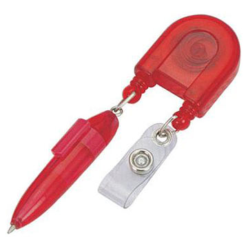  Pull Reel With Ball Pen ( Pull Reel With Ball Pen)
