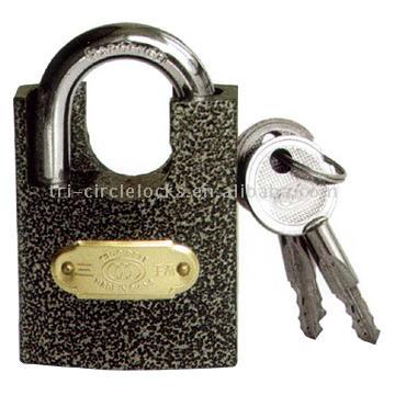  Color Beam Wrapped Padlock with Cross Keys (Цвет Зона Wrapped замок с Cross Keys)