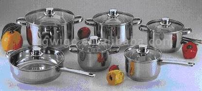  Stainless Steel Cookware Set (Посуда из нержавеющей стали Установить)