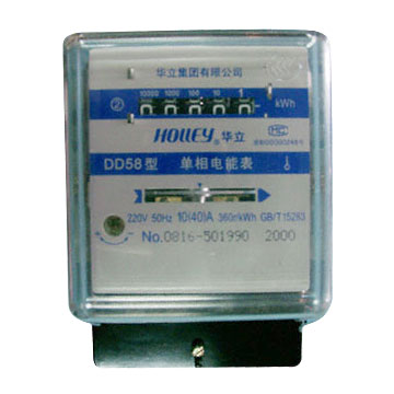  Single Phase Electromechanical Meter ( Single Phase Electromechanical Meter)