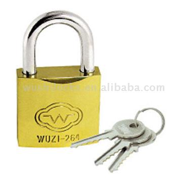  Polished Brass Padlock