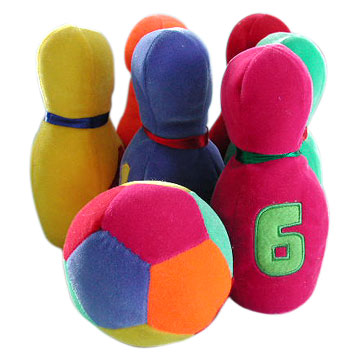  Bowling Ball and Skittles ()