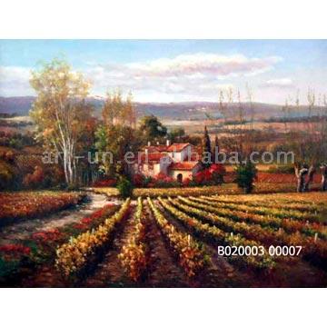  Impressionist Landscape Oil Painting Reproduction (Пейзаж импрессионистов Oil Painting Воспроизведение)